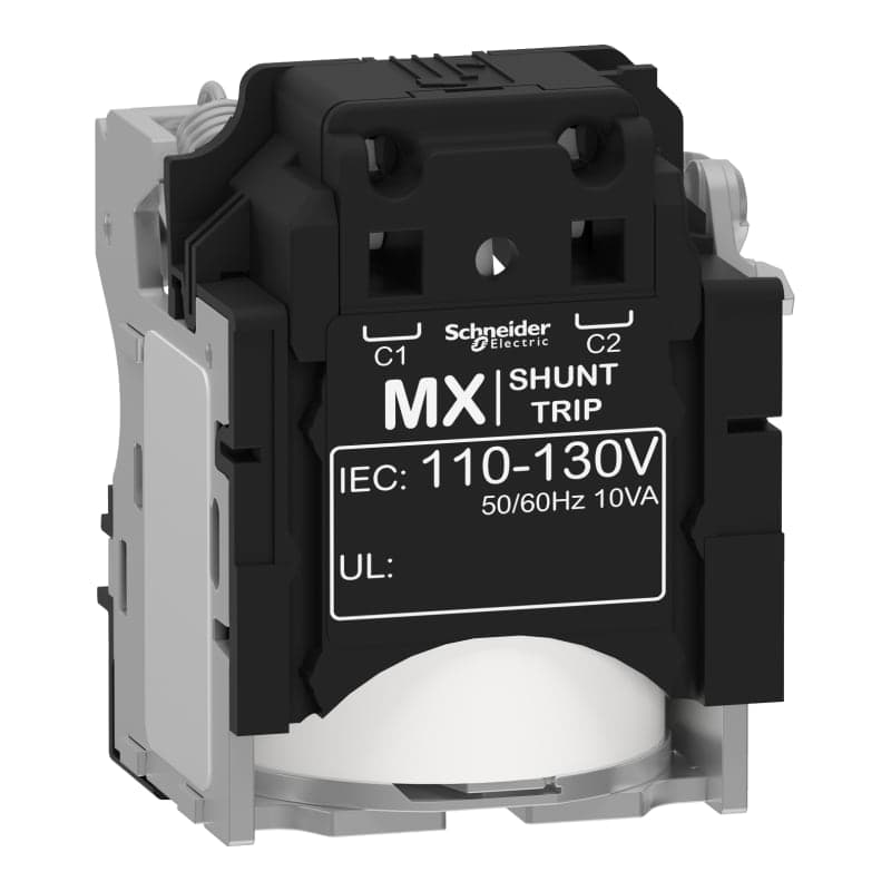 Bobina de disparo mx para nsx SCHNEIDER LV429386 · 110-130VAC, 50/60Hz