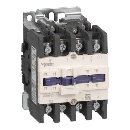 Contactor SCHNEIDER LC1D40008M7 · 4P 60A AC1 bob 220VAC 1NA+1NC Tesys D