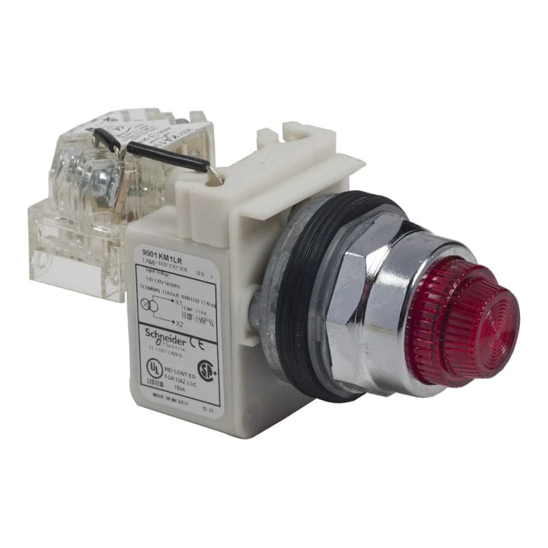 Push button SCHNEIDER 9001KR24RH6 · 600VAC 10A 30mm T-K