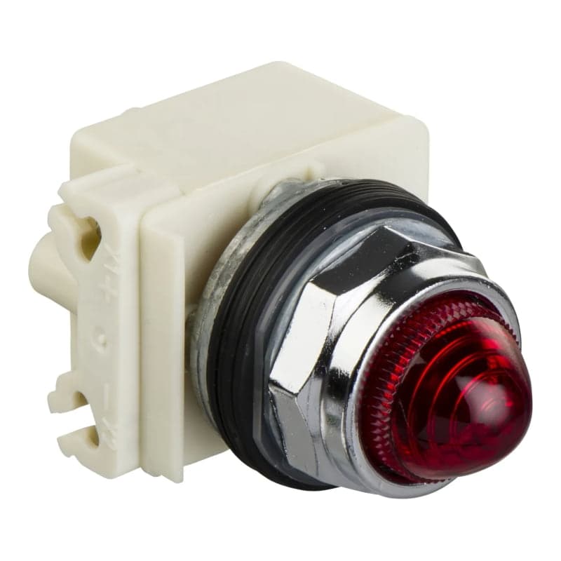 Piloto señalización LED SCHNEIDER 9001KP7LRR9 · rojo 220VAC/DC 30mm