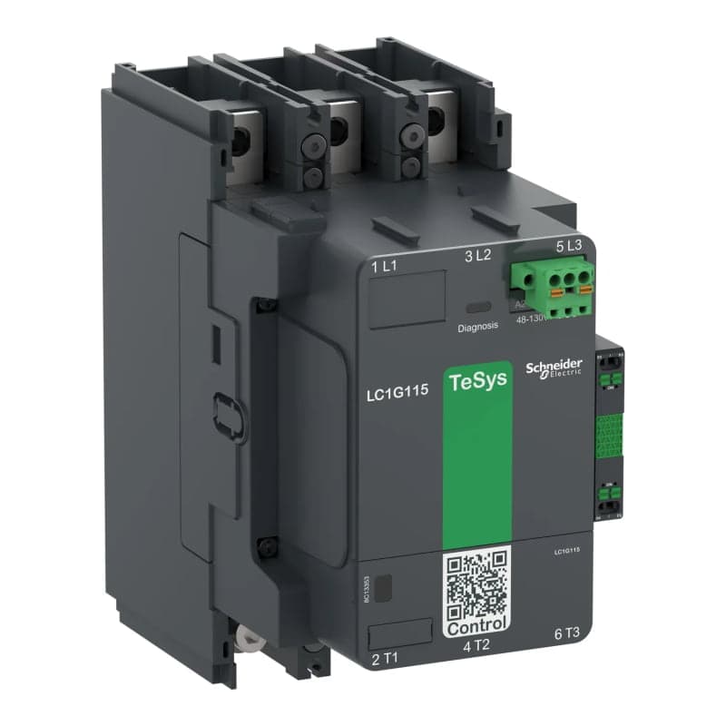 Imagen referencial de la serie: Contactor,TESYS SCHNEIDER LC1G185KUEN · 3P, AC3 185A bobina 100-250VAC-DC