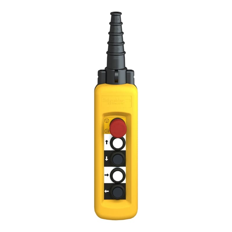 Caja colgante SCHNEIDER XACA4714 · 4 puls 1NA + pe trigger