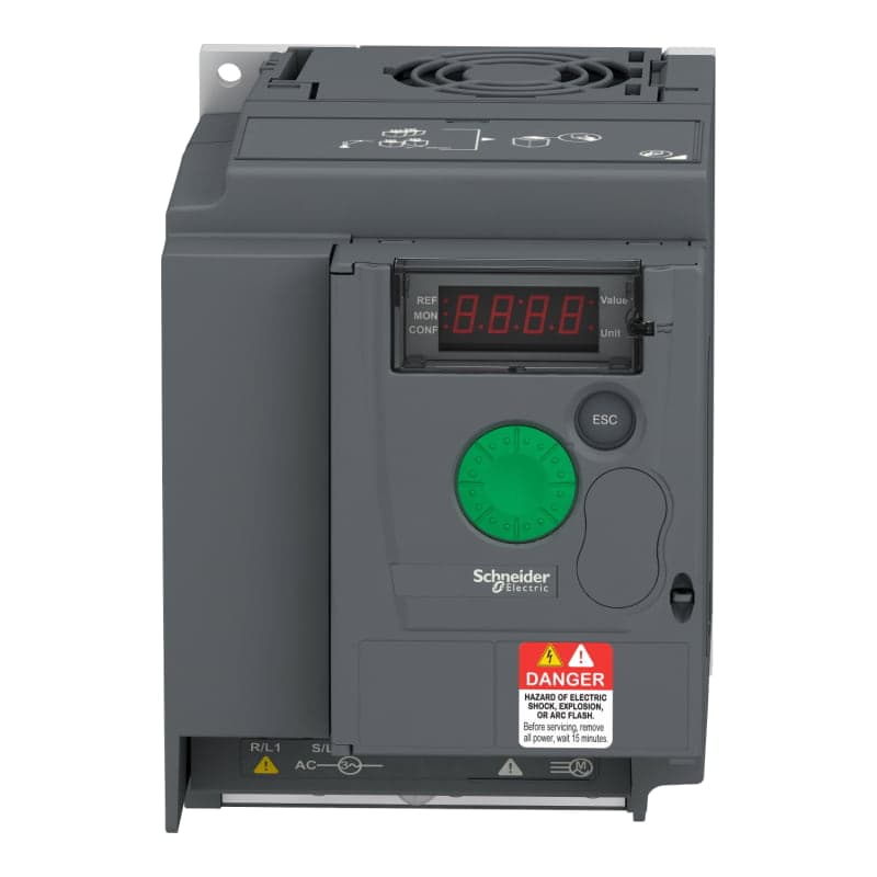 Variador trifásico SCHNEIDER ATV310HU15N4E · 2Ph/1.5kW 4.1A 380-480V Altivar easy