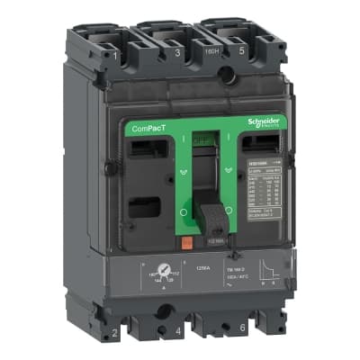 Interruptor de caja moldeada SCHNEIDER C10F3TM050 · 3P regulable 35-50A 85/220V 36/380V 35