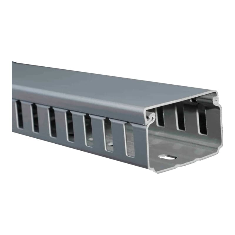 Canaleta ranurada SCHNEIDER DXN10092 · gris 60x60mm X 2m