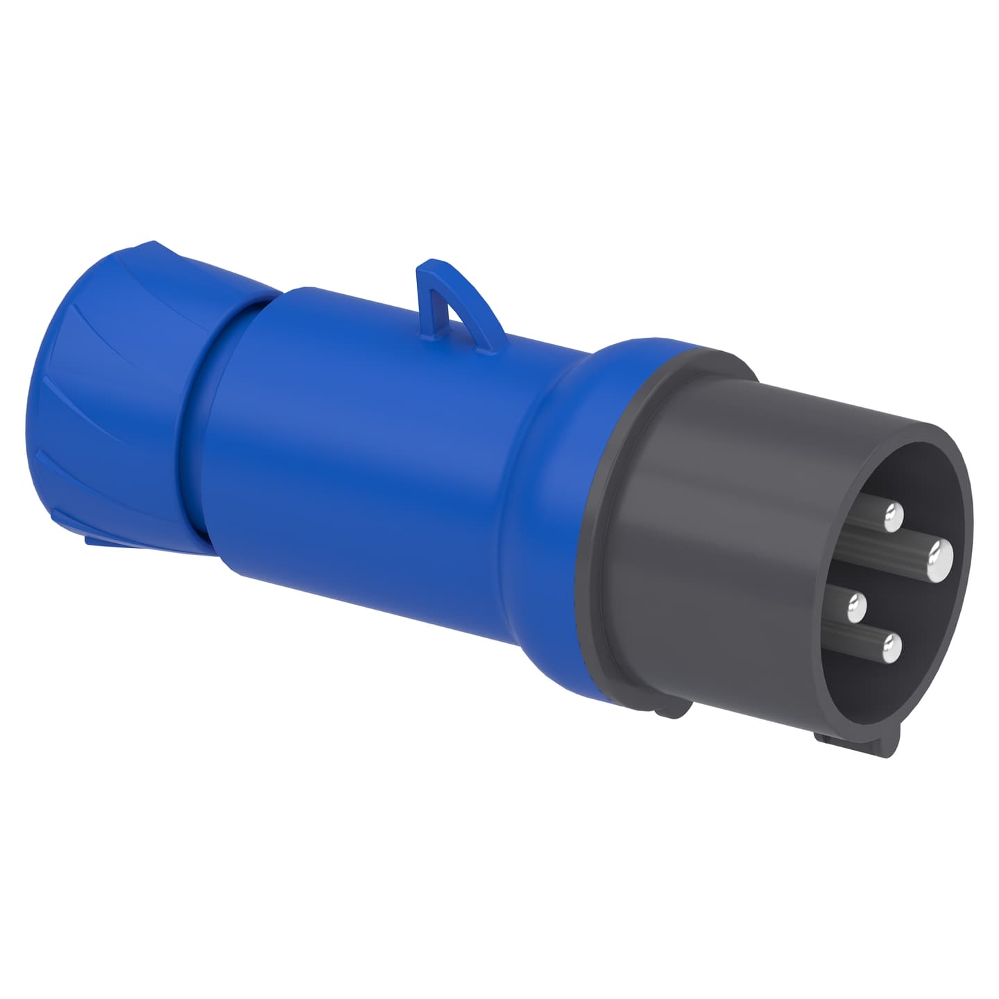 Toma industrial empotrado SCHNEIDER PKE16M424 · 3P+T 16A 250VAC azul 9H IP44