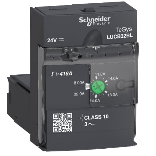Unidad control avanzada SCHNEIDER LUCB32BL · 3F Cl10 8-32A 24VDC Tesys