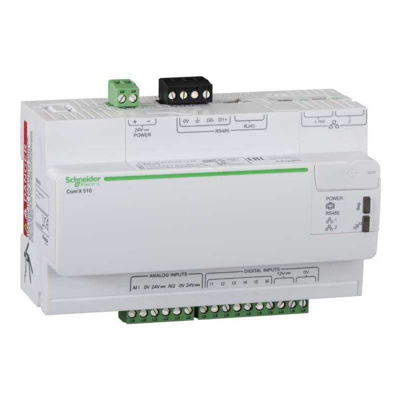 Conversor MODBUS serial ETHERNET ent SCHNEIDER EBX510 · 6Dig /2Analog 24VDC