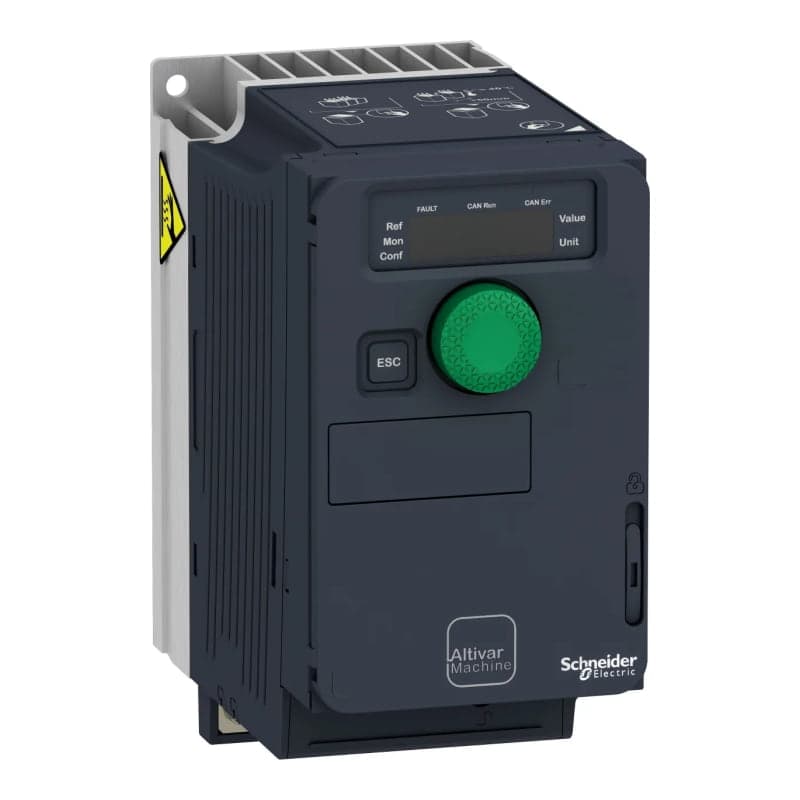 Imagen referencial de la serie: Variador de velocidad SCHNEIDER ATV320U04M2C · ATV320 0.5HP/0.37kW, 200-240VAC, monofásico