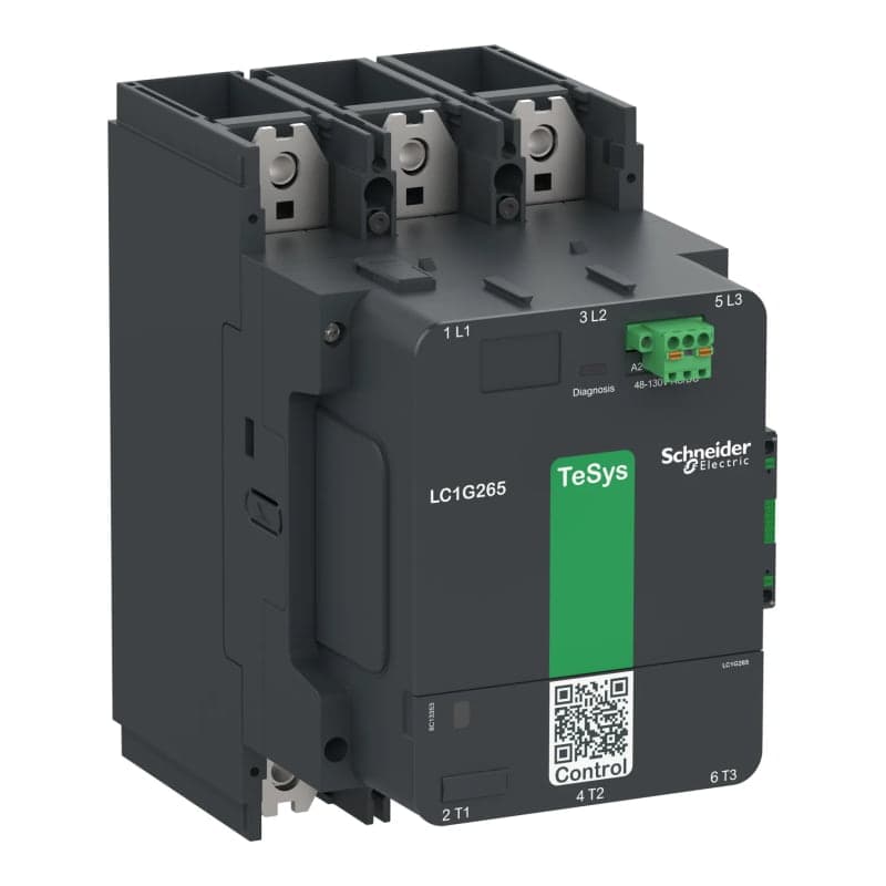 Contactor SCHNEIDER LC1G265KUEN · 265A TESYSG265 3P ES 100-250VAC/DC