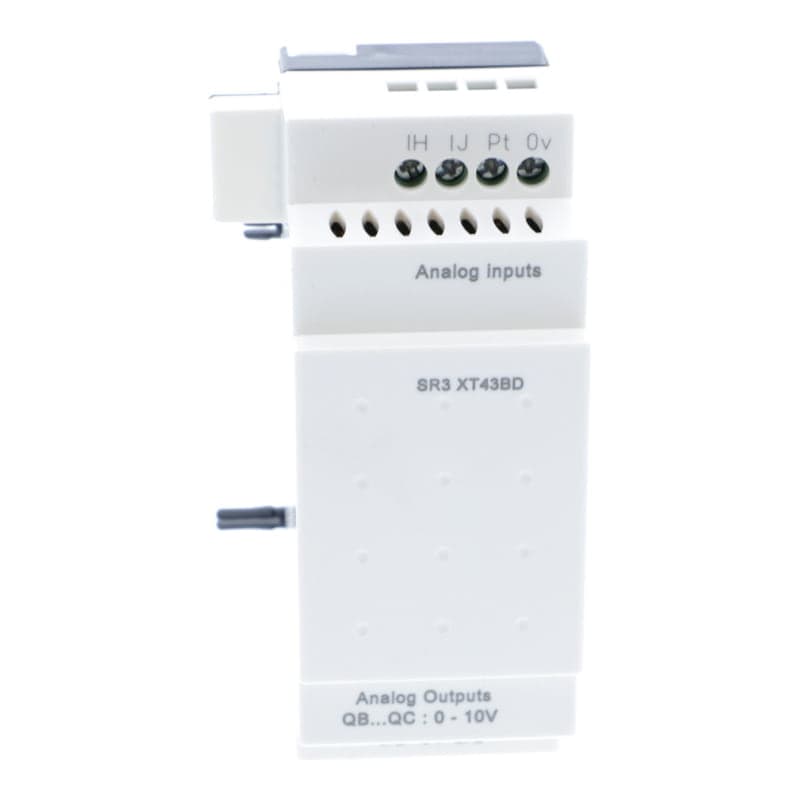 Módulo extension para relé inteligente SCHNEIDER SR3XT43BD · Sr3 Zelio 4 E/S 24VDC