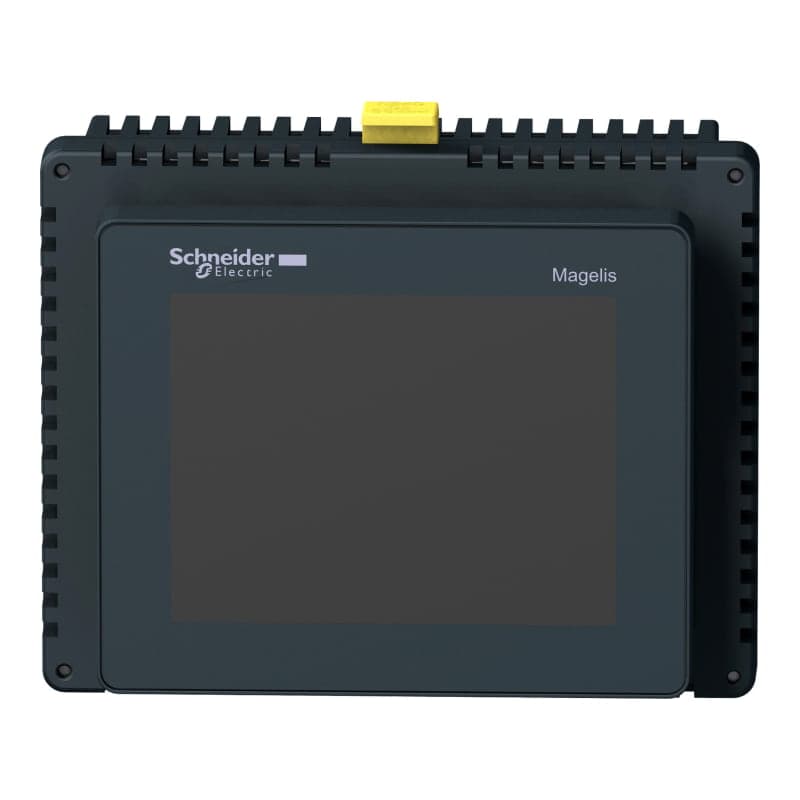 HMI magelis stu SCHNEIDER HMISTU655 · 3.5", serial x 1, ETHERNET x 1, USB, montaje modular, 24VDC