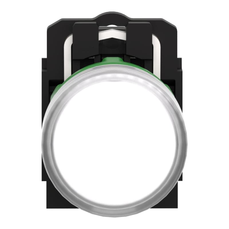 Imagen referencial de la serie: Piloto de señalización plástico SCHNEIDER XB5AVM1 · color blanco Ø 22mm 220VAC Harmony