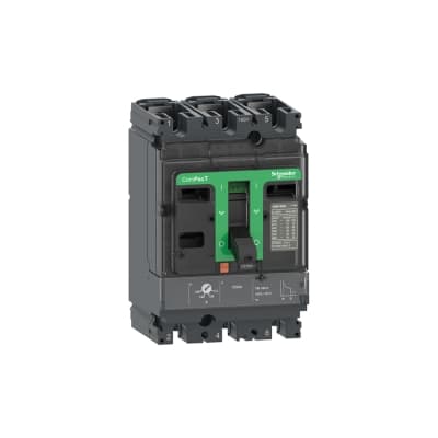 Interruptor de caja moldeada SCHNEIDER C10F3TM080 · 3P regulable 56-80A 85/220V 36/380V 35