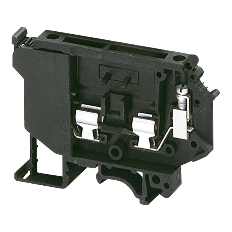 Bornera portafusible SCHNEIDER NSYTRV42SF5 · negro 4mm² F(5x20mm)