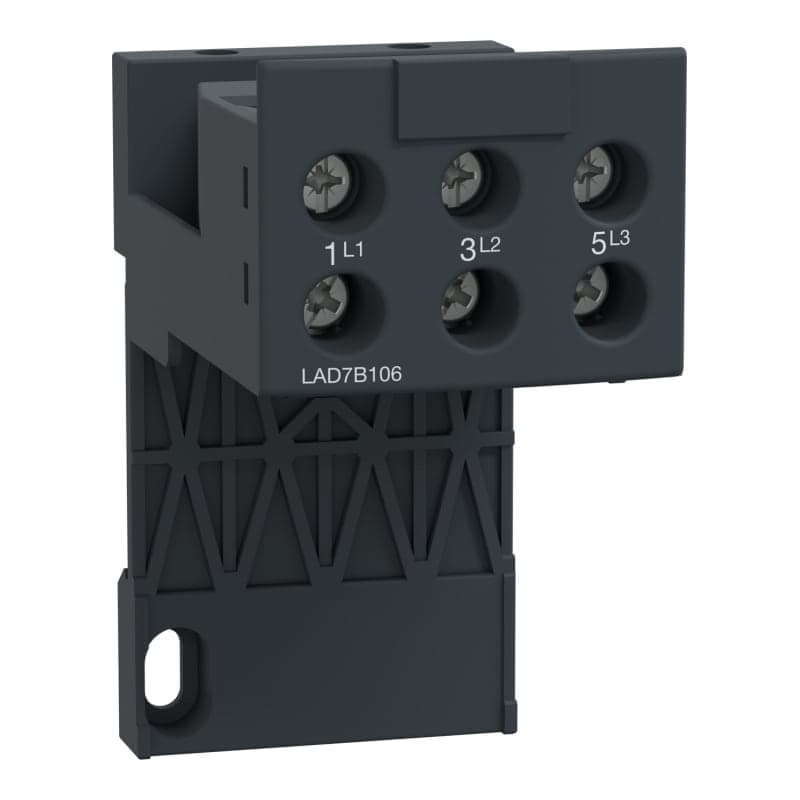 Soporte para relé SCHNEIDER LAD7B106 · Lr3D/Lrd riel DIN Tesys