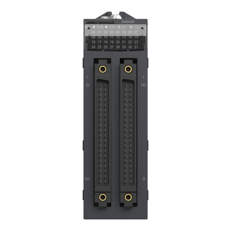 Módulo SCHNEIDER BMXDDI6402K · M580/M340, 64 ent. digitales, 24VDC PNP, aislado (2x40P)