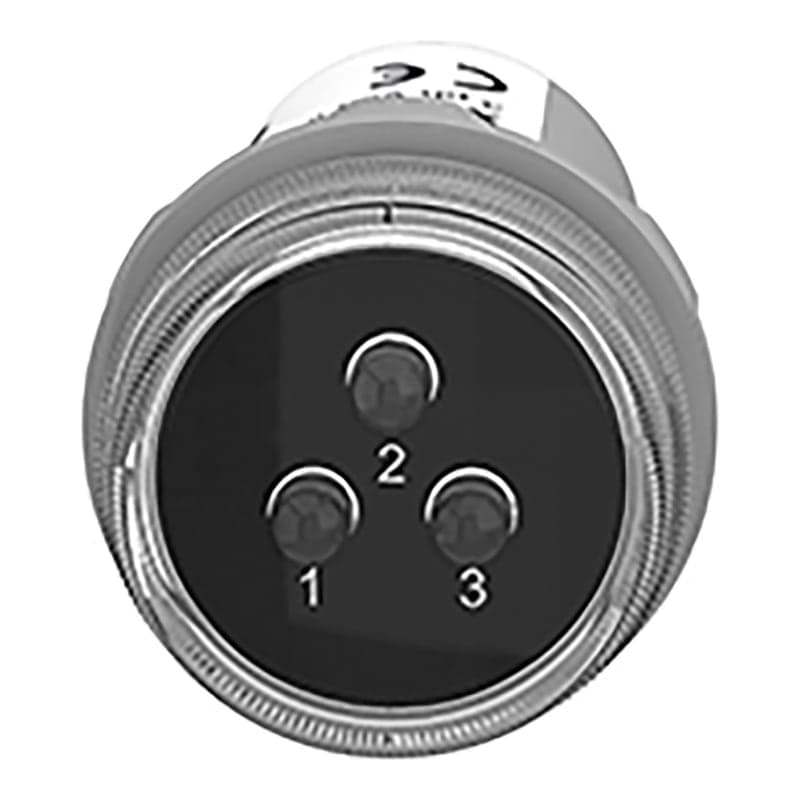 Piloto indicador de voltaje SCHNEIDER XB5EV57L4 · 3 fases blanco Ø30mm hasta 450VAC