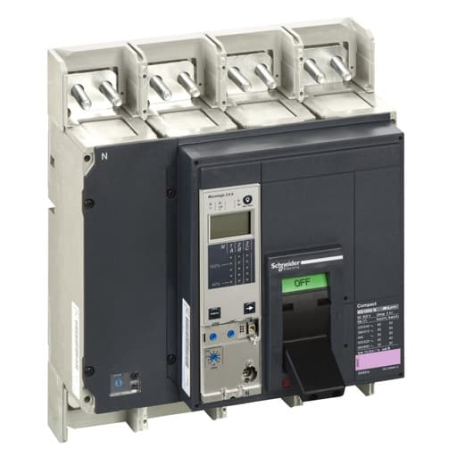 Interruptor SCHNEIDER ZP0NS10N3M20FIEM7 · automáticoom. 3P Compact 400-1000A Ns1250N Micrologic 2.0