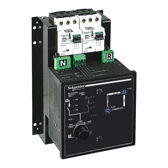 Automatismo enclavamiento SCHNEIDER 29472 · 220-240VAC con placa para interruptor aut