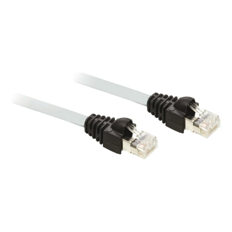 Cable terminal variador SCHNEIDER VW3A1104R100 · 10m, 2RJ45