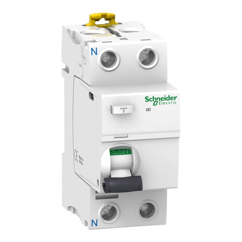 Interruptor diferencial SCHNEIDER A9R24225 · 2P 25A 220-240VAC 300mA tipo A acti 9 ild