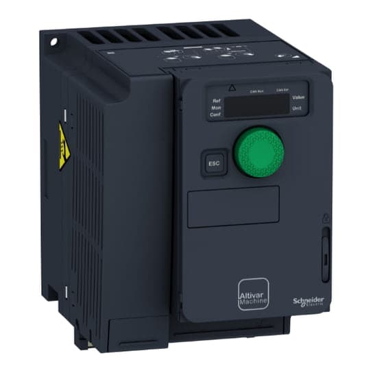 Variador trifásico SCHNEIDER ATV320U15M3C · 2Ph/1.5kW 8A 200-240V IP20 Altivar