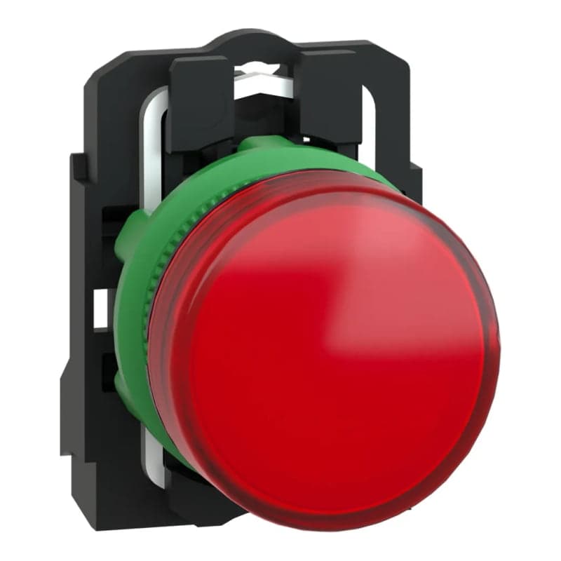 Piloto de señalización plástico SCHNEIDER XB5AVG4 · color rojo Ø 22mm 120VAC Harmony