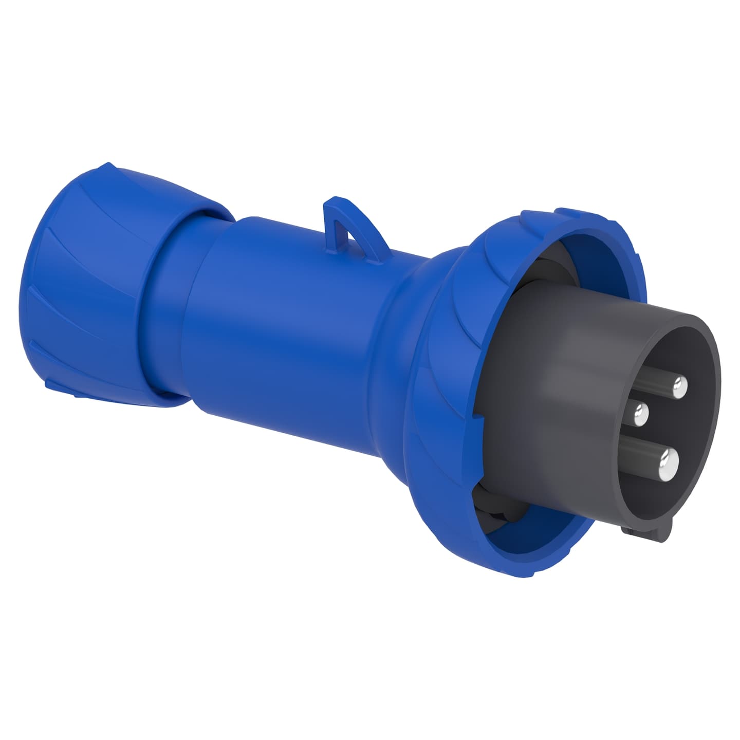 Enchufe industrial aéreo SCHNEIDER PKE16M723 · 2P+T 16A 200/250VAC azul 6H IP67