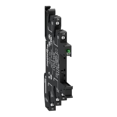 Base de relé enchufable para relé Zelio rsl SCHNEIDER RSLZVA4 · 230VAC/Dc