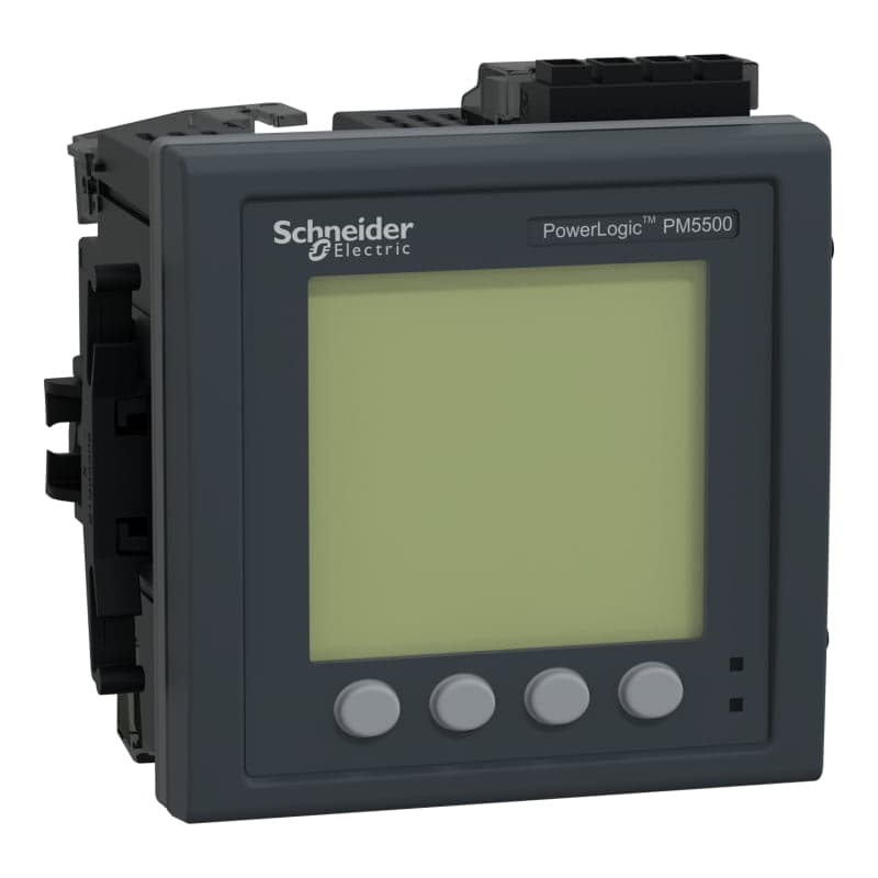 Medidor de energía multifunción trifásico SCHNEIDER METSEPM5560 · 5A powerlogic Pm5560