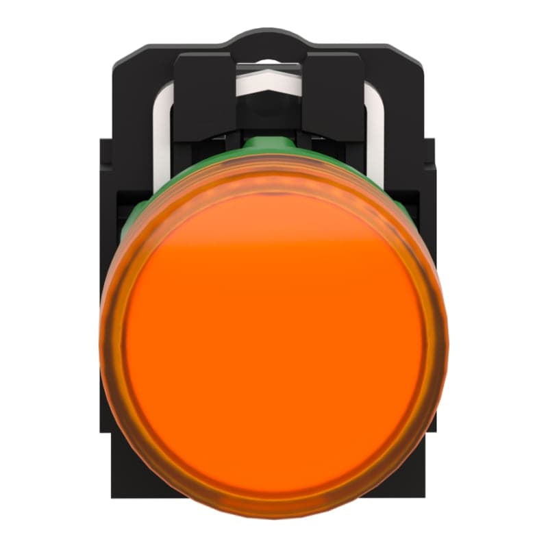 Imagen referencial de la serie: Piloto de señalización plástico SCHNEIDER XB5AVB5 · color amarillo Ø 22mm 24VAC/Dc Harmony