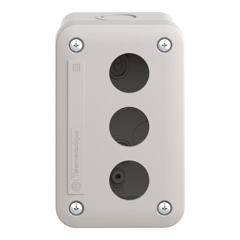 Caja vacia xale SCHNEIDER XALE3 · 3 taladros
