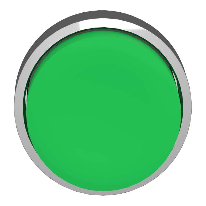 Cabeza de pulsador SCHNEIDER ZB4BL3 · 22mm - verde