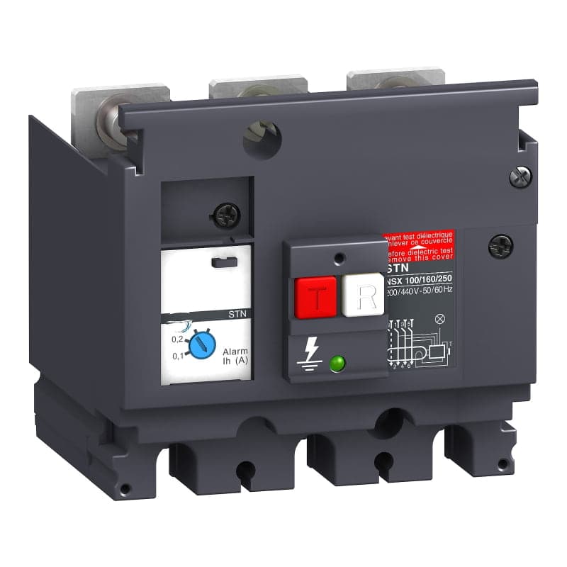 Imagen referencial de la serie: Módulo monitoreo fuga A tierra SCHNEIDER LV429459 · 3P 200/440V para interruptor aut Nsx100-250