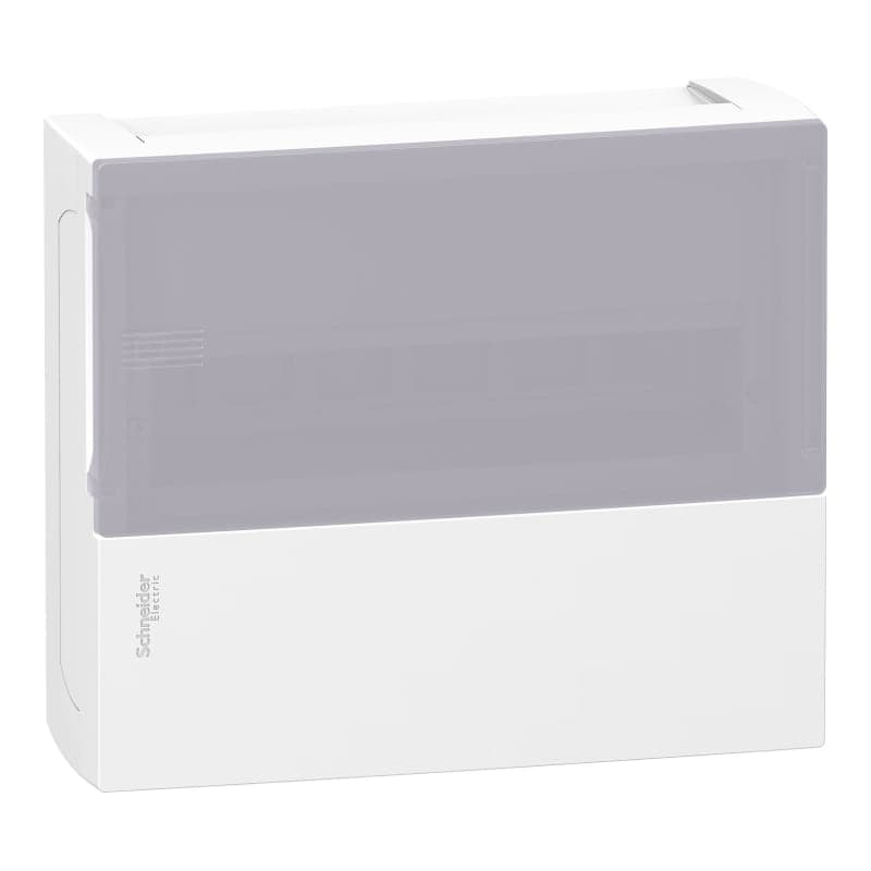 Imagen referencial de la serie: Tablero adosable plástico SCHNEIDER MIP11112T · 12 polos IP40 228X 268X 102mm mini Pragma