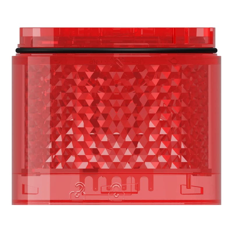 Imagen referencial de la serie: Unidad luminosa SCHNEIDER XVB7C24 · HARMONY XVB7, roja, Ø70mm, fija, lente de color