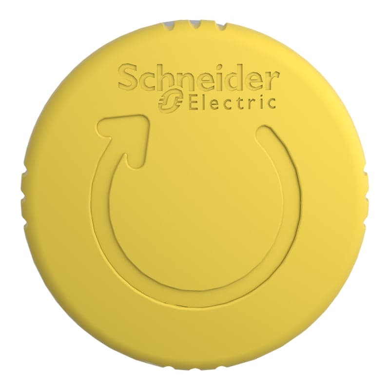 Cabeza seta SCHNEIDER ZB4BS55 · 40mm. emergencia amarillo