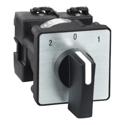 Conmutador inversor SCHNEIDER K1B001ULH · (2-0 -1) 1 polo 45° 12A Harmony