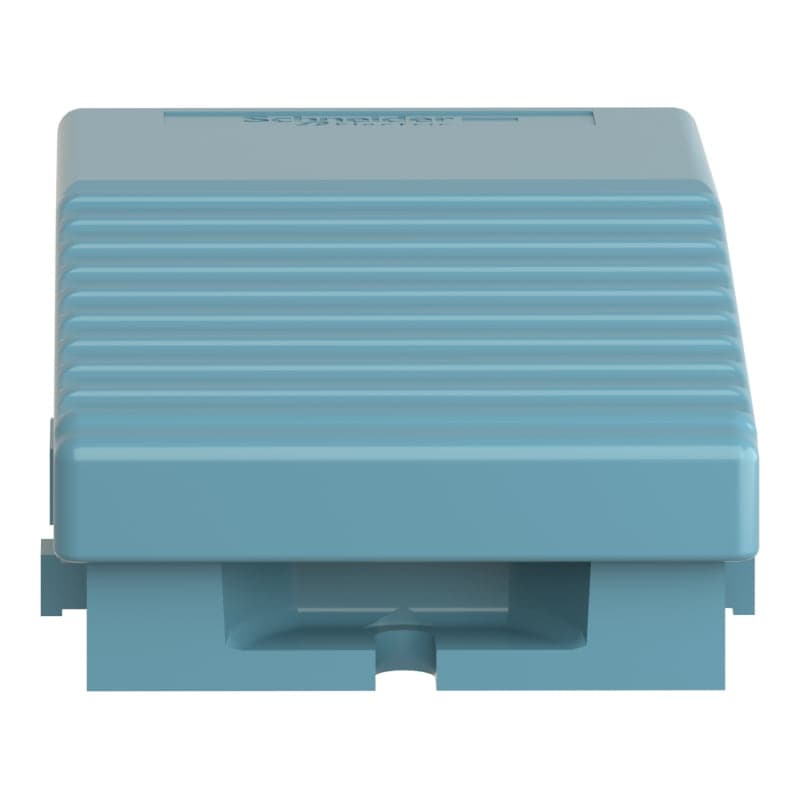Int conmutador pedal simple metal SCHNEIDER XPEM110 · azul 1NA+1NC Harmony