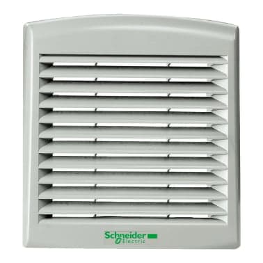 Rejilla con filtro SCHNEIDER NSYCAG291LPF · 291x291mm para armario