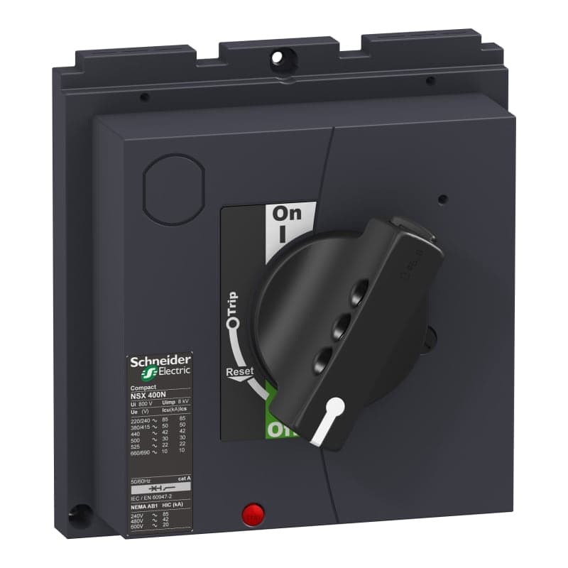 Imagen referencial de la serie: Mando rotativo SCHNEIDER LV432597 · negro directo para interruptor aut Nsx400-630