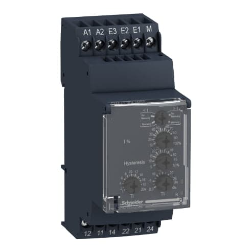 Relé control corriente SCHNEIDER RM35JA32MW · 0.15-15A 2Nanc Zelio