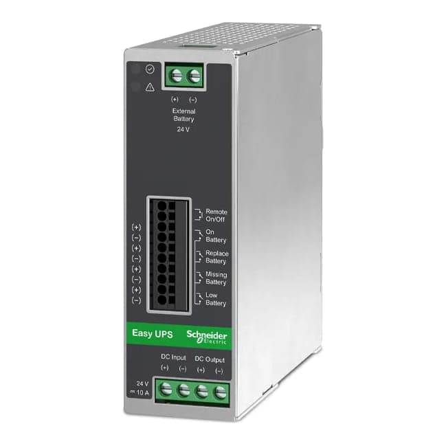 Módulo de control EASY UPS SCHNEIDER BVS240XDPDR · 24VDC, 10A, riel DIN