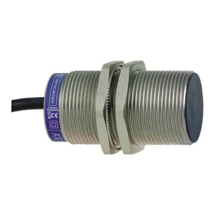 Sensor de proximidad inductivo SCHNEIDER XS1M30KP340 · empotrable, cuerpo metálico 2H 1NA 1NC PNP NPN 24-240VAC/Dc M30 Sn10mm