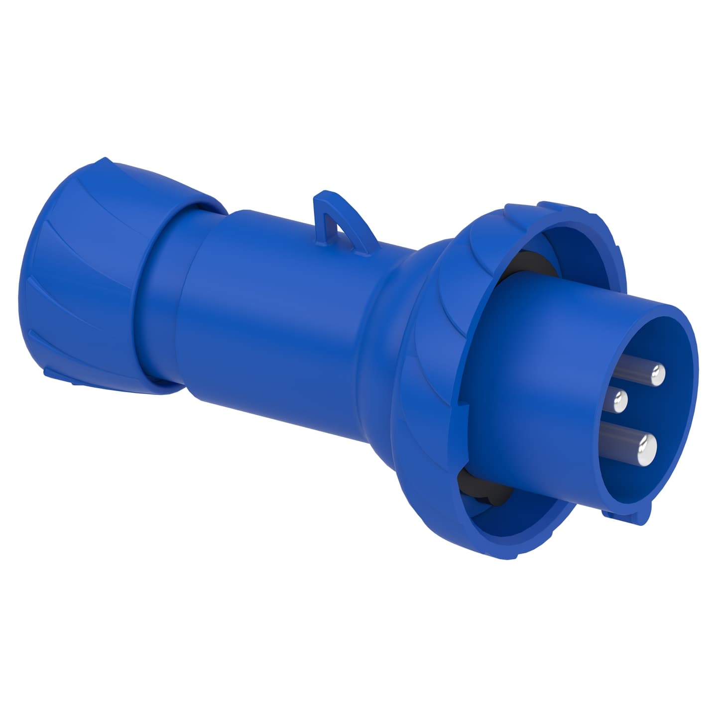Enchufe industrial aéreo SCHNEIDER PKX16M723 · 2P+T 16A 200/250VAC azul 6H IP67