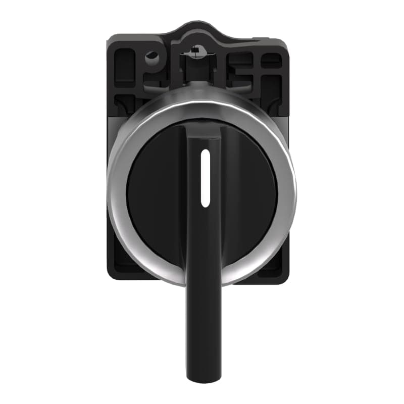 Selector maneta larga SCHNEIDER XA2EJ33 · 3Posic plástico negro 22mm 2NA Harmony easy