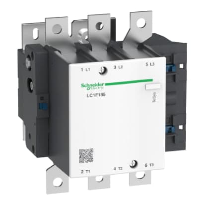 Contactor SCHNEIDER LC1F185F7 · 3P 185A AC3 110VAC sin cont aux Tesys