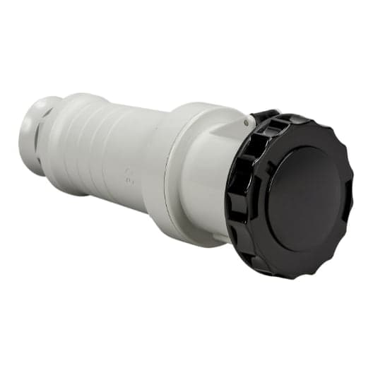 Toma industrial aérea SCHNEIDER 81485 · 3P+T 63A 500VAC negro 7H IP67