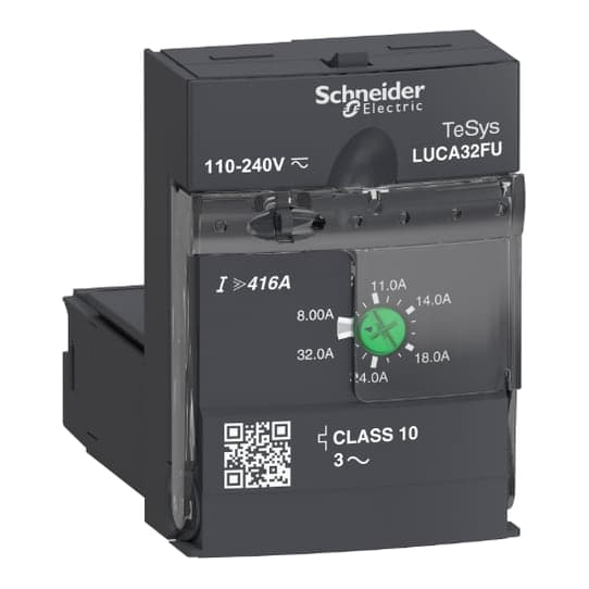Unidad control estándar SCHNEIDER LUCA32FU · 3F Cl10 8-32A 110-240VAC Tesys
